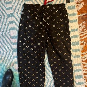 True religion fleece pj pants